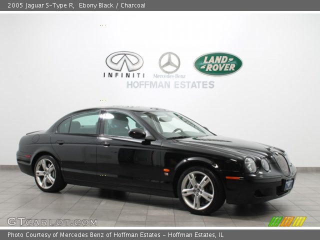 2005 Jaguar S-Type R in Ebony Black