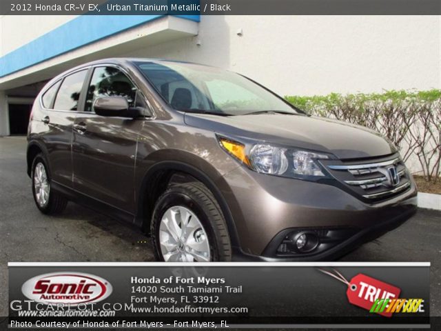 2012 Honda CR-V EX in Urban Titanium Metallic