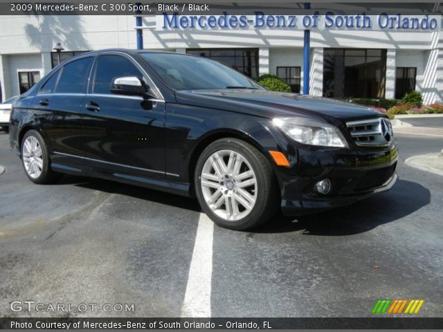 2009 Mercedes-Benz C 300 Sport in Black