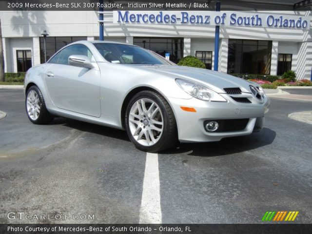 2009 Mercedes-Benz SLK 300 Roadster in Iridium Silver Metallic