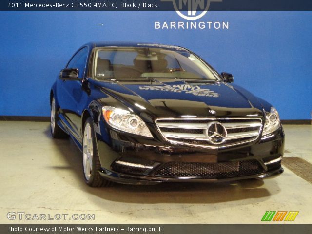 2011 Mercedes-Benz CL 550 4MATIC in Black