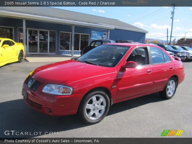 2005 Nissan Sentra 1.8 S Special Edition in Code Red