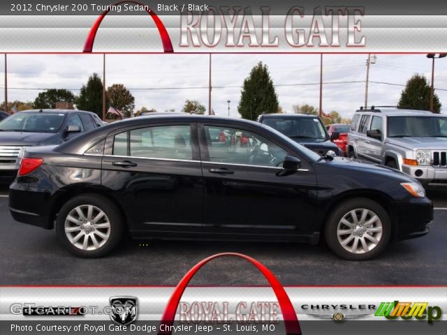 2012 Chrysler 200 Touring Sedan in Black