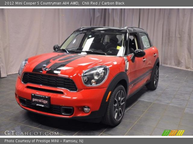2012 Mini Cooper S Countryman All4 AWD in Chili Red