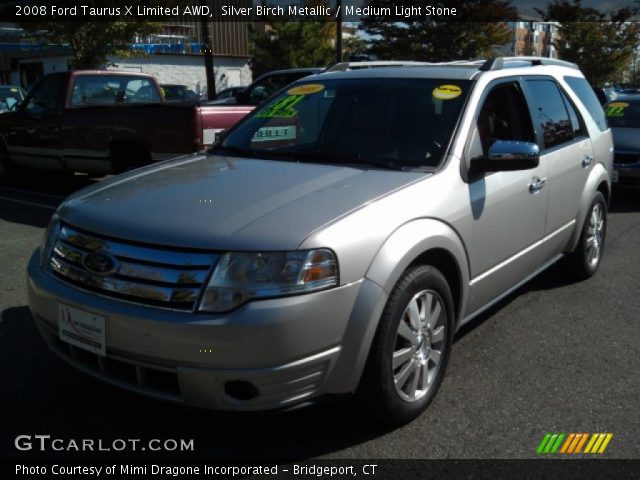 2008 Ford Taurus X Limited AWD in Silver Birch Metallic