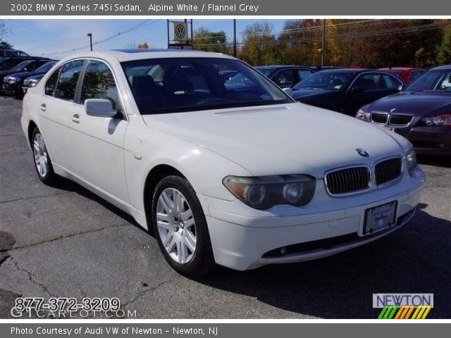 2002 Bmw 745i for sale white
