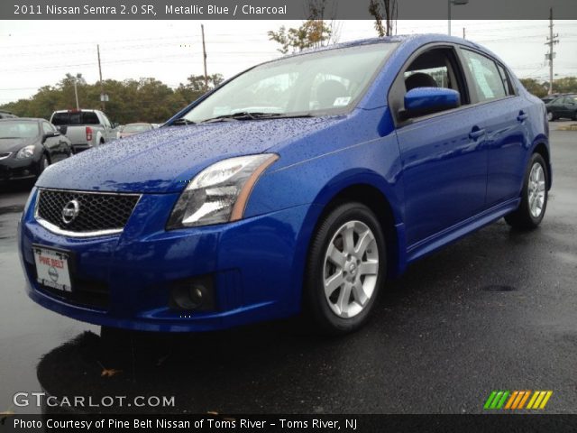 2011 Nissan Sentra 2.0 SR in Metallic Blue