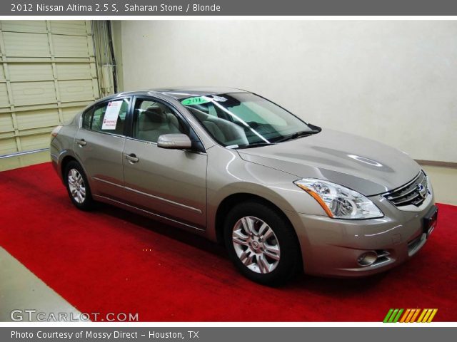 2012 Nissan Altima 2.5 S in Saharan Stone