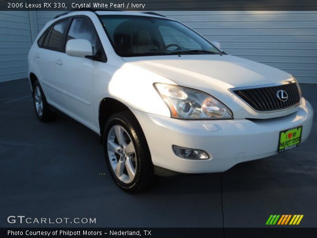 2006 Lexus RX 330 in Crystal White Pearl