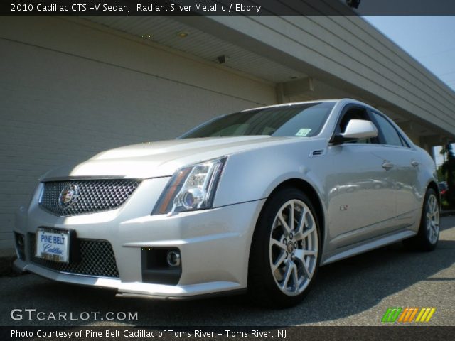 2010 Cadillac CTS -V Sedan in Radiant Silver Metallic
