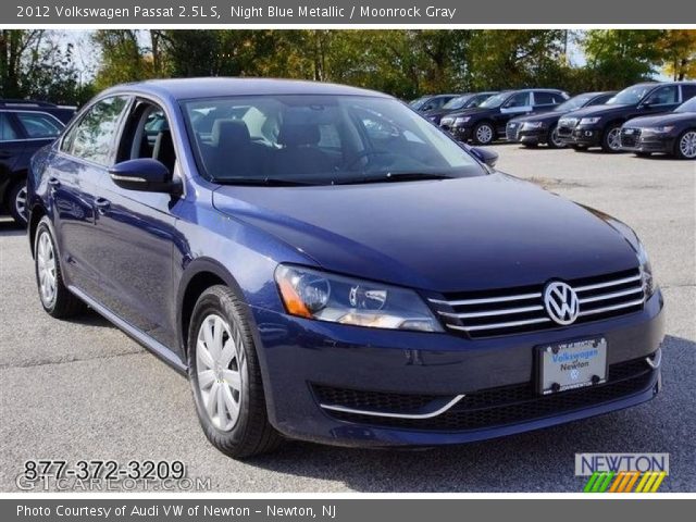 2012 Volkswagen Passat 2.5L S in Night Blue Metallic