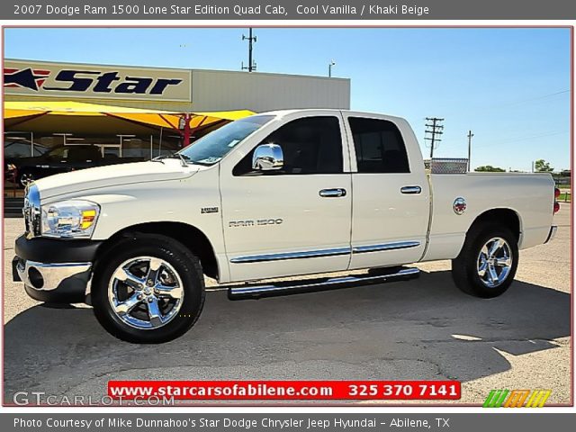 2007 Dodge Ram 1500 Lone Star Edition Quad Cab in Cool Vanilla