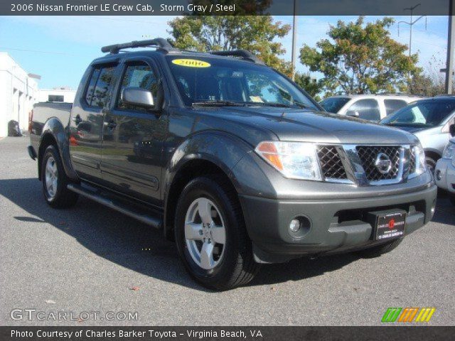 2006 Nissan Frontier LE Crew Cab in Storm Gray
