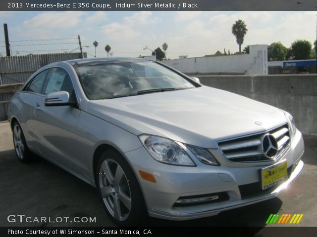 2013 Mercedes-Benz E 350 Coupe in Iridium Silver Metallic