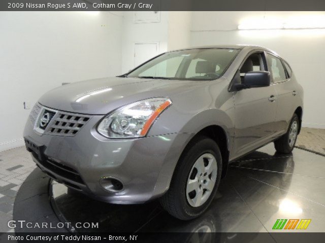 2009 Nissan Rogue S AWD in Gotham Gray
