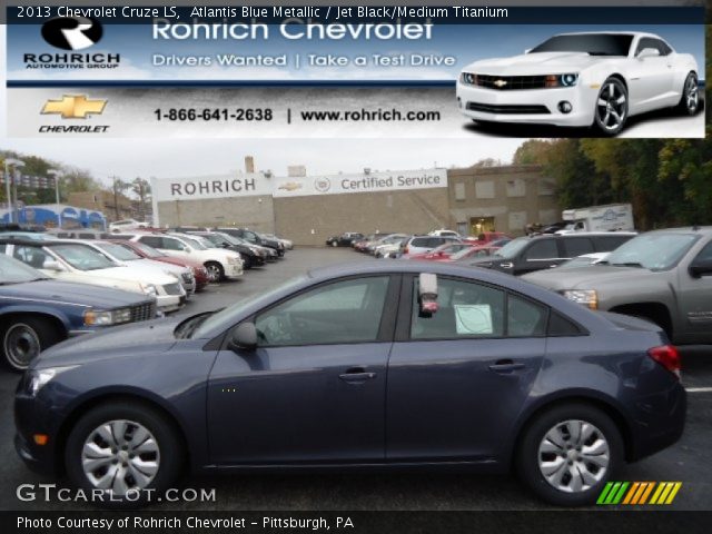 2013 Chevrolet Cruze LS in Atlantis Blue Metallic