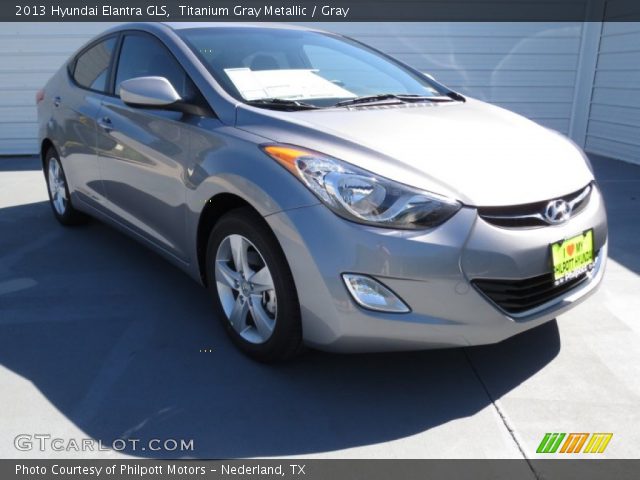 2013 Hyundai Elantra GLS in Titanium Gray Metallic