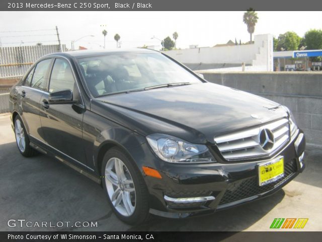 2013 Mercedes-Benz C 250 Sport in Black