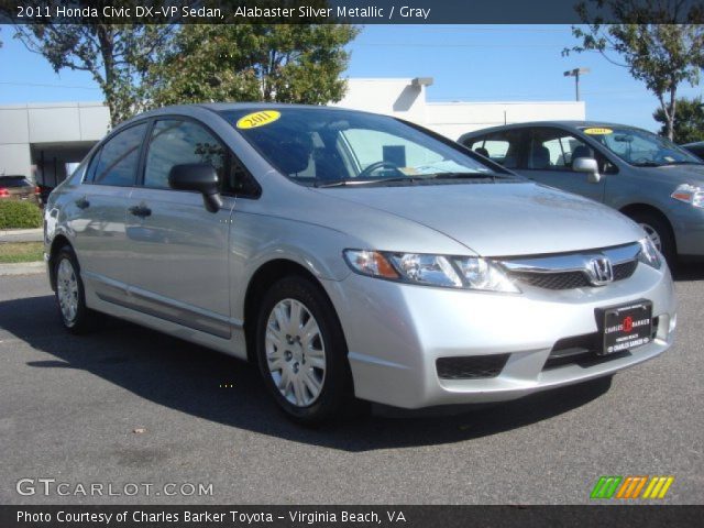 2011 Honda Civic DX-VP Sedan in Alabaster Silver Metallic