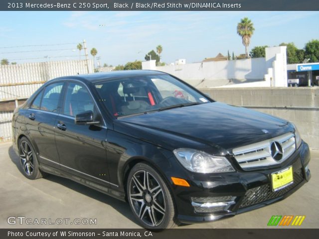 2013 Mercedes-Benz C 250 Sport in Black