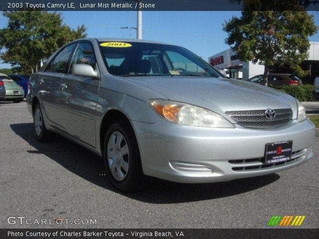 2003 Toyota Camry LE in Lunar Mist Metallic