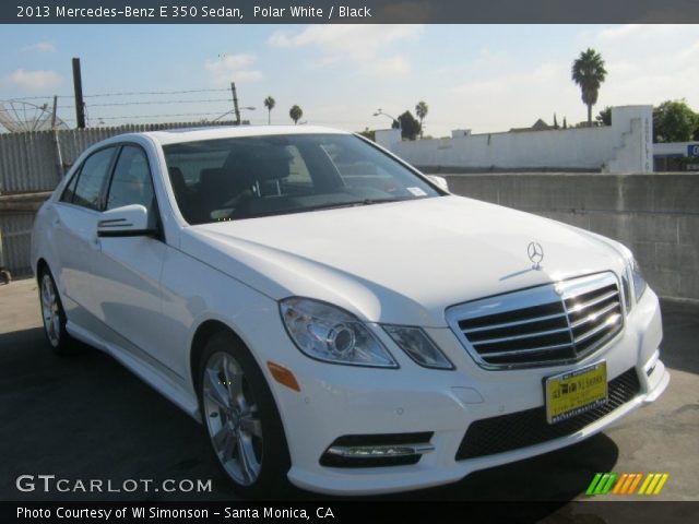 2013 Mercedes-Benz E 350 Sedan in Polar White