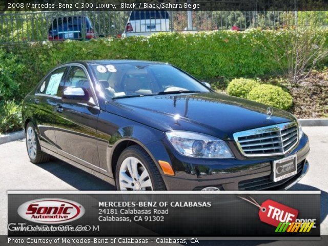 2008 Mercedes-Benz C 300 Luxury in Black