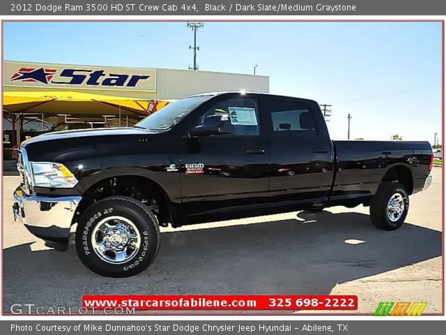 2012 Dodge Ram 3500 HD ST Crew Cab 4x4 in Black