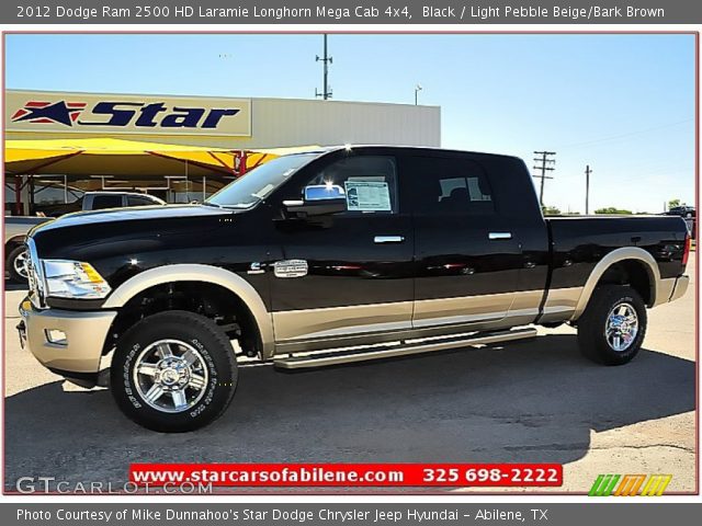 2012 Dodge Ram 2500 HD Laramie Longhorn Mega Cab 4x4 in Black