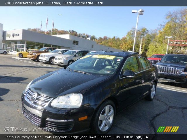 2008 Volkswagen Jetta SE Sedan in Black