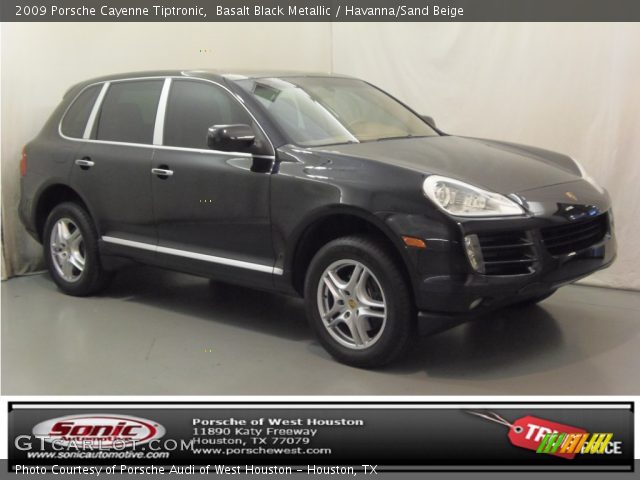 2009 Porsche Cayenne Tiptronic in Basalt Black Metallic