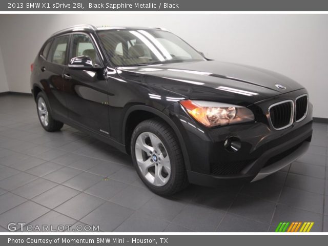 2013 BMW X1 sDrive 28i in Black Sapphire Metallic