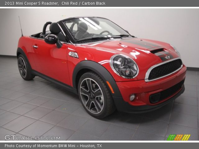 2013 Mini Cooper S Roadster in Chili Red