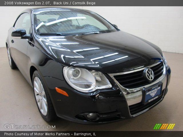 2008 Volkswagen Eos 2.0T in Black Uni