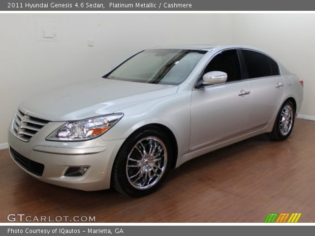 2011 Hyundai Genesis 4.6 Sedan in Platinum Metallic