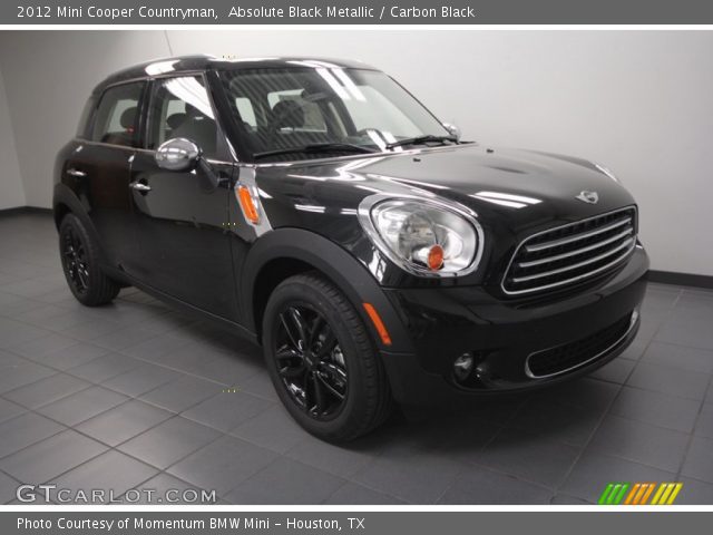 2012 Mini Cooper Countryman in Absolute Black Metallic
