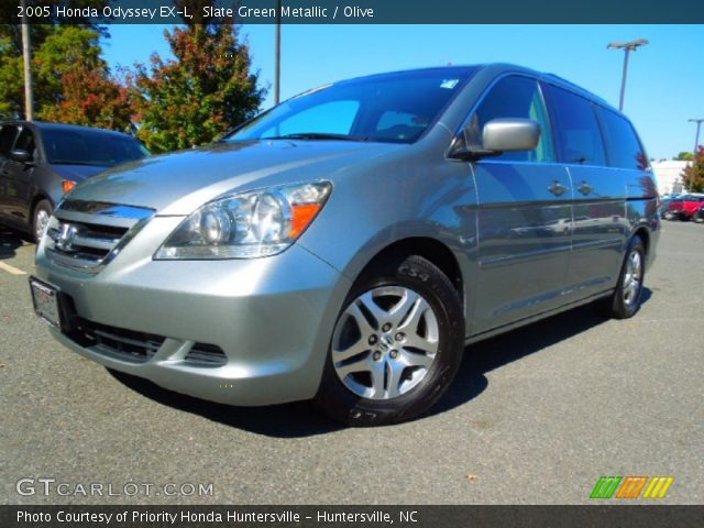 2005 Honda Odyssey EX-L in Slate Green Metallic