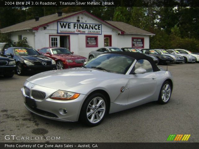 2004 BMW Z4 3.0i Roadster in Titanium Silver Metallic