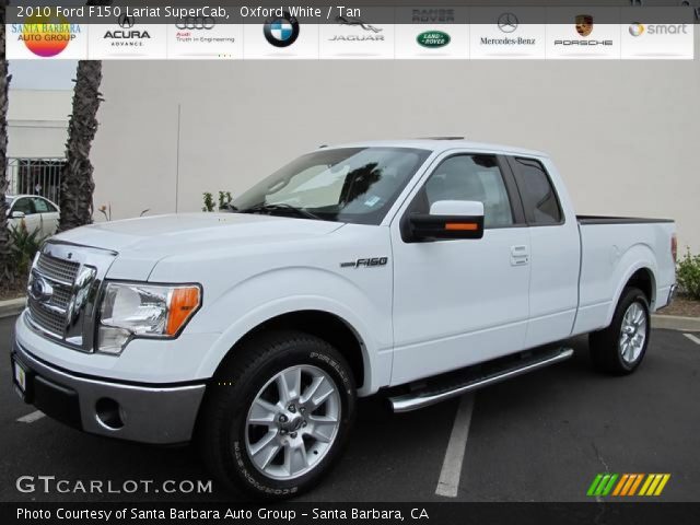 2010 Ford F150 Lariat SuperCab in Oxford White