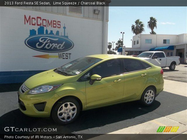 2013 Ford Fiesta SE Sedan in Lime Squeeze