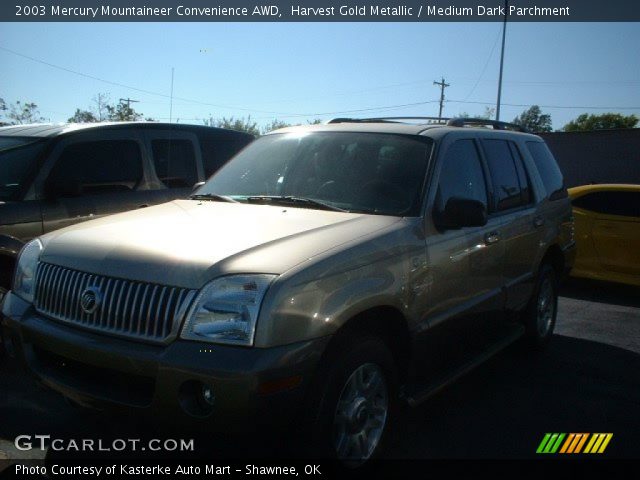 2003 Mercury Mountaineer Convenience AWD in Harvest Gold Metallic