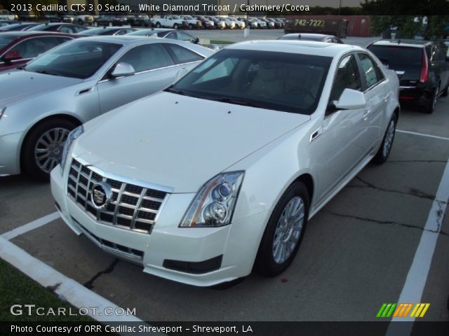 2013 Cadillac CTS 3.0 Sedan in White Diamond Tricoat