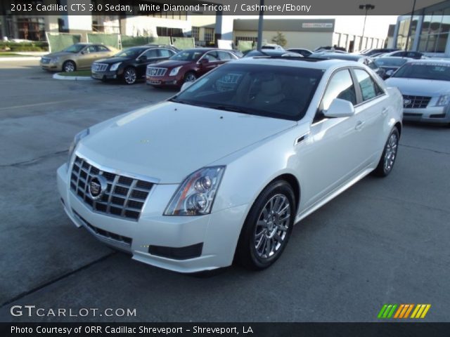 2013 Cadillac CTS 3.0 Sedan in White Diamond Tricoat