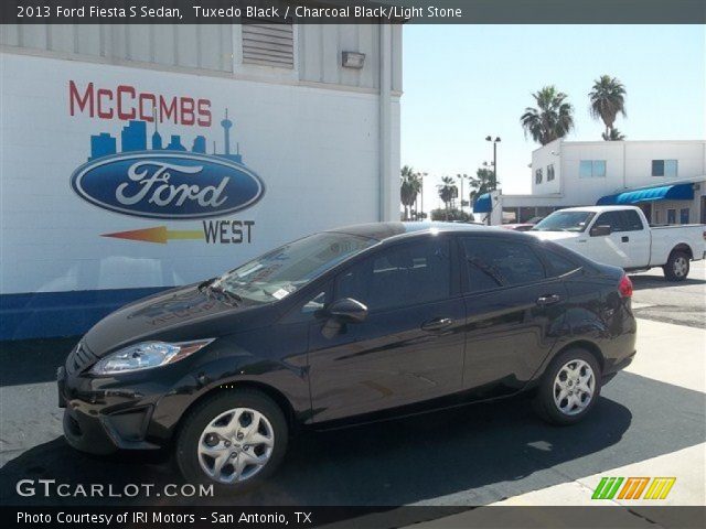 2013 Ford Fiesta S Sedan in Tuxedo Black