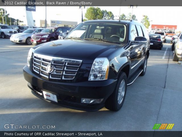 2012 Cadillac Escalade  in Black Raven