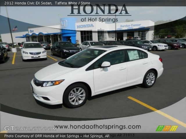 2012 Honda Civic EX Sedan in Taffeta White