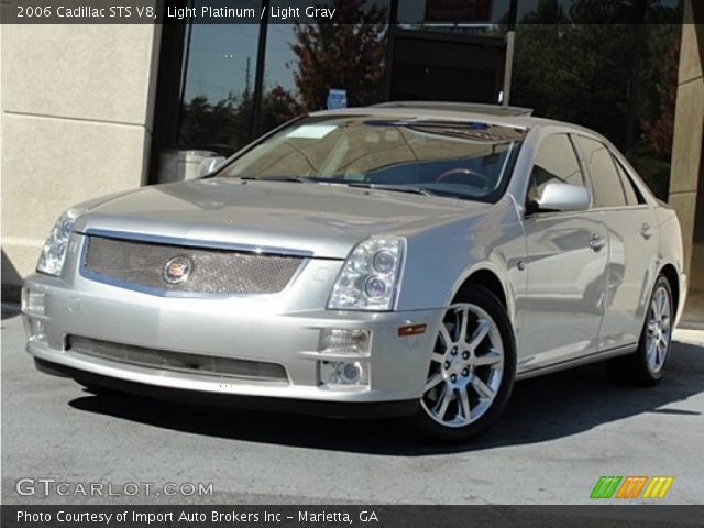 2006 Cadillac STS V8 in Light Platinum