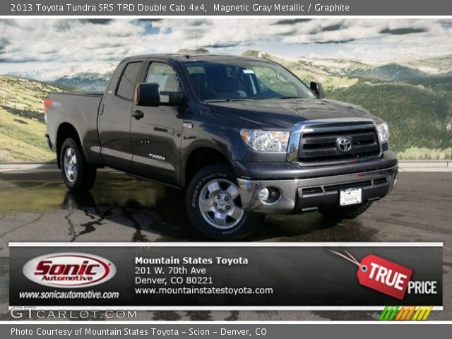 2013 Toyota Tundra SR5 TRD Double Cab 4x4 in Magnetic Gray Metallic