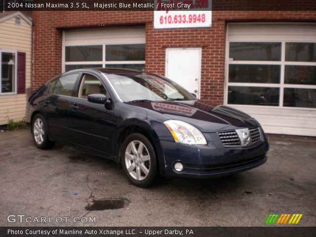 2004 Nissan Maxima 3.5 SL in Majestic Blue Metallic