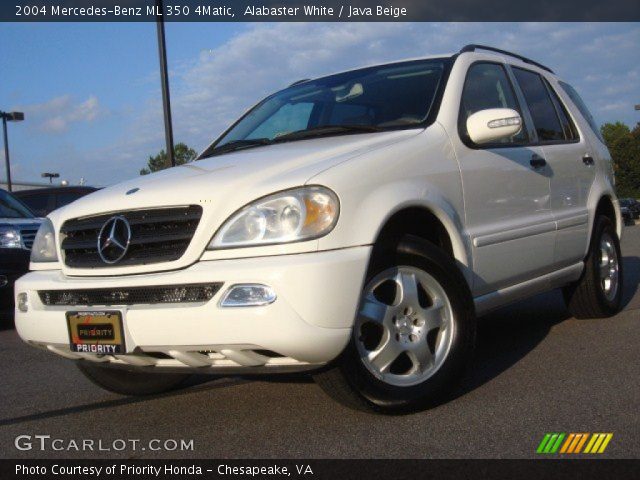 2004 Mercedes-Benz ML 350 4Matic in Alabaster White
